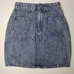 Carmar Front Pocket Jean Denim Skirt Style D112234